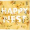 Happy Yellow C by Lisa Audit 14" x 14" Canvas Wall Art (Set of 2)